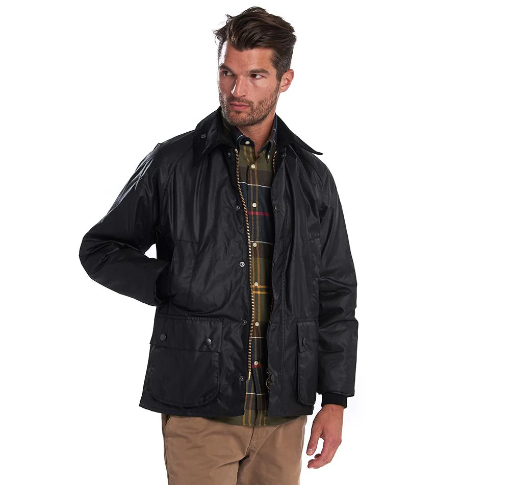 Barbour Bedale Waxed Jacket - Image 3