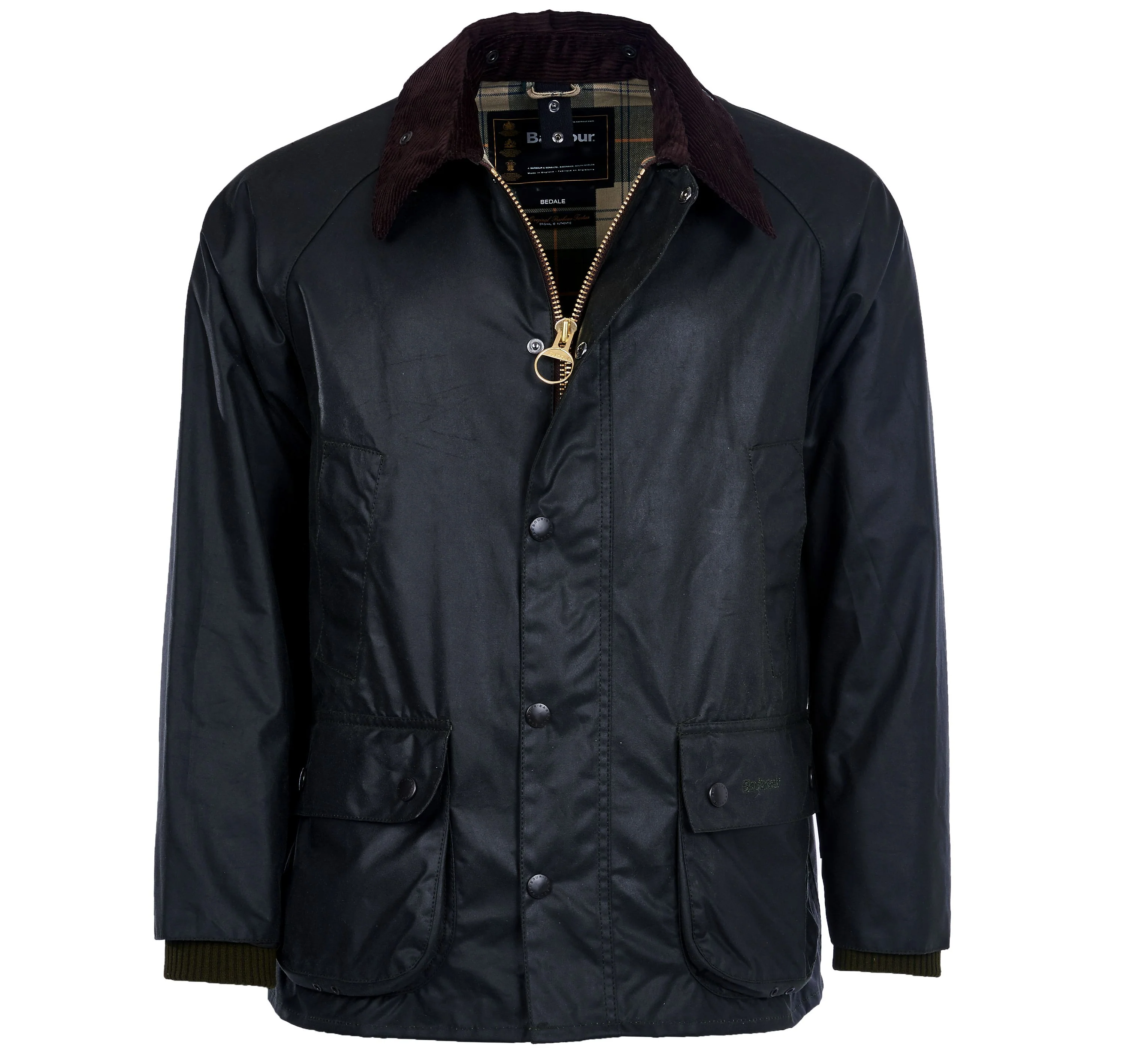 Barbour Bedale Waxed Jacket - Image 5
