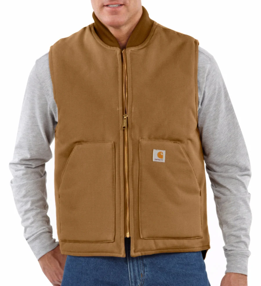 Carhartt Arctic-Quilt Lined Duck Vest V01 - Image 2