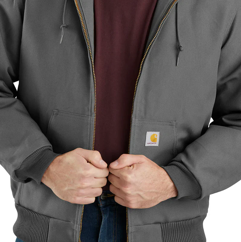 Carhartt Duck Active Jac/ Quilted-Flannel Lined #J140 - Image 7