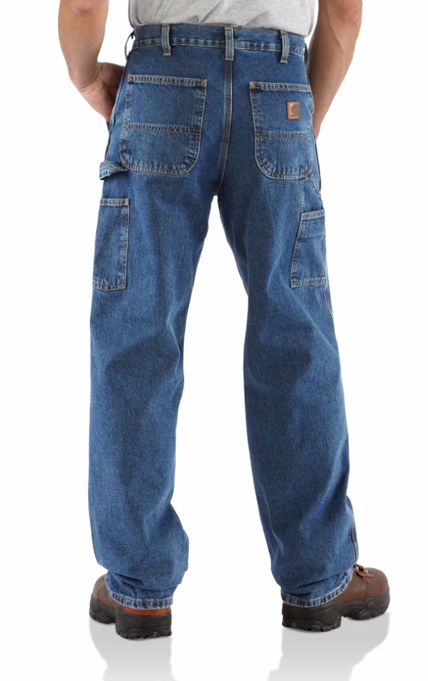 Carhartt Original Fit Washed Work Dungaree B13 - Image 5