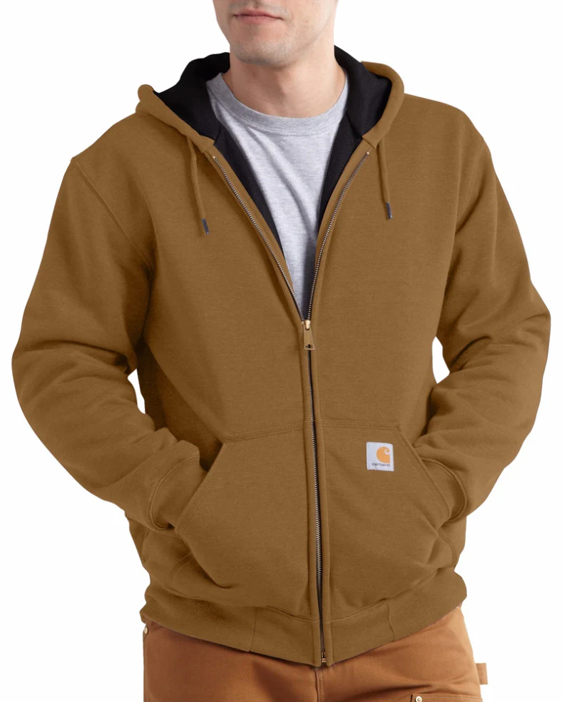 Carhartt Rain Defender®Rutland Thermal Lined Hooded Sweatshirt - Image 3