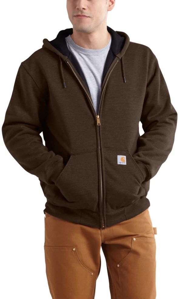 Carhartt Rain Defender®Rutland Thermal Lined Hooded Sweatshirt - Image 4