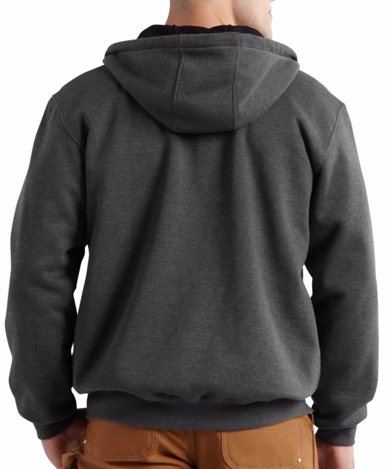 Carhartt Rain Defender®Rutland Thermal Lined Hooded Sweatshirt - Image 6