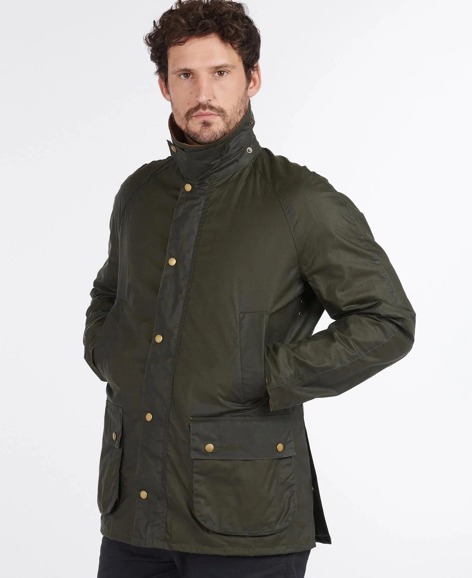 Barbour Lightweight Ashby Waxed Jacket - Image 2
