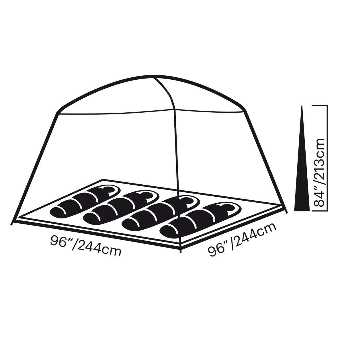 Eureka Copper Canyon LX 4 Person Tent - Image 5