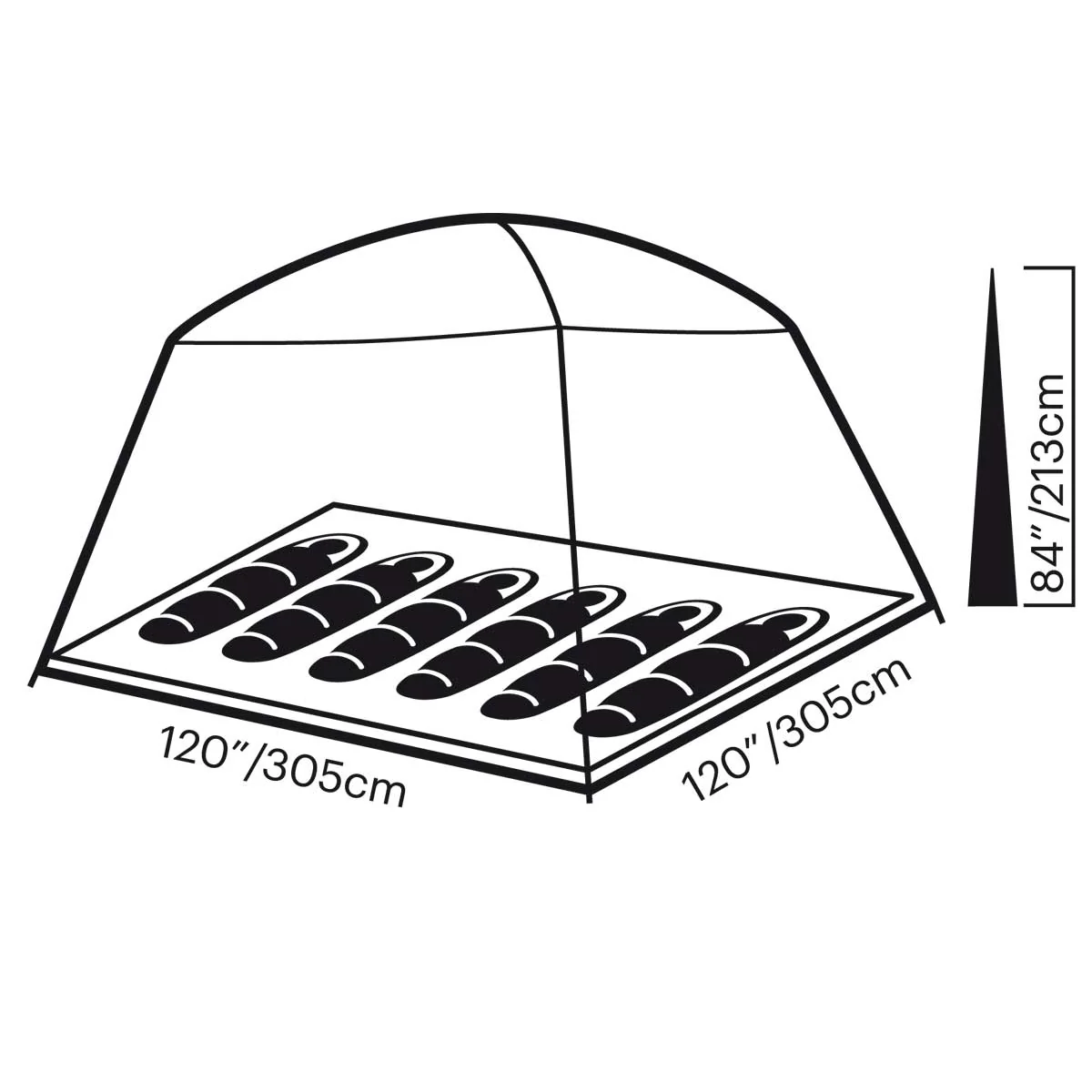 Eureka Copper Canyon LX 6 Person Tent - Image 5