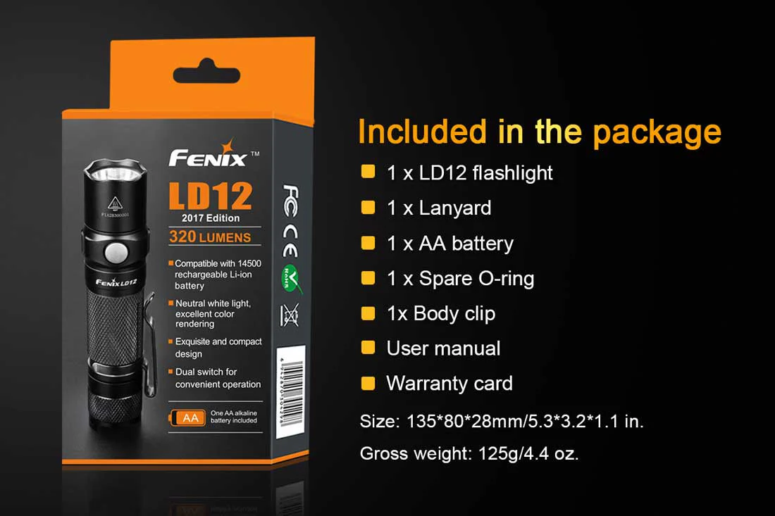 Fenix LD12 Flashlight - Image 6