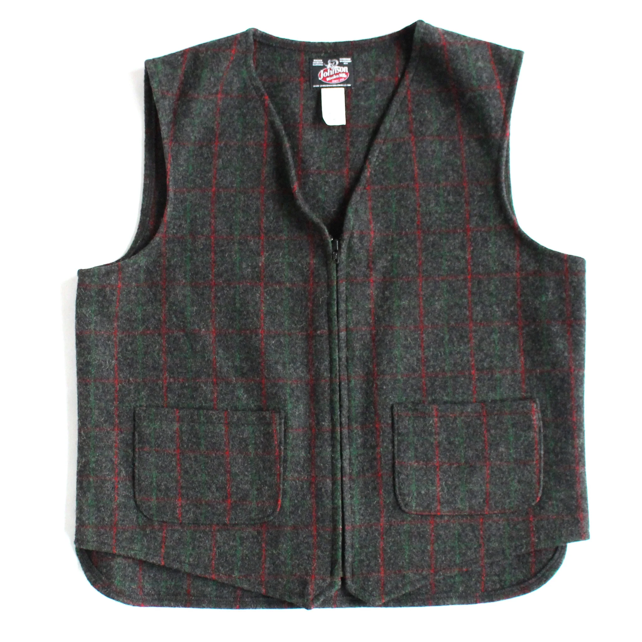 Johnson Woolen Mills Two Pocket Wool Vest - Image 2