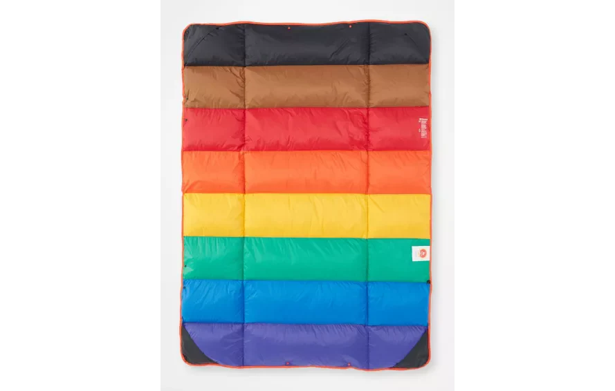 Marmot Rainbow Quilt
