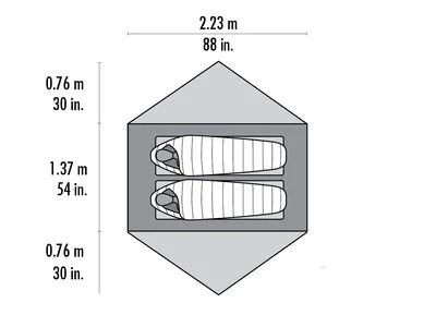 MSR Zoicâ„¢ 2 Backpacking Tent 2022 - Image 6
