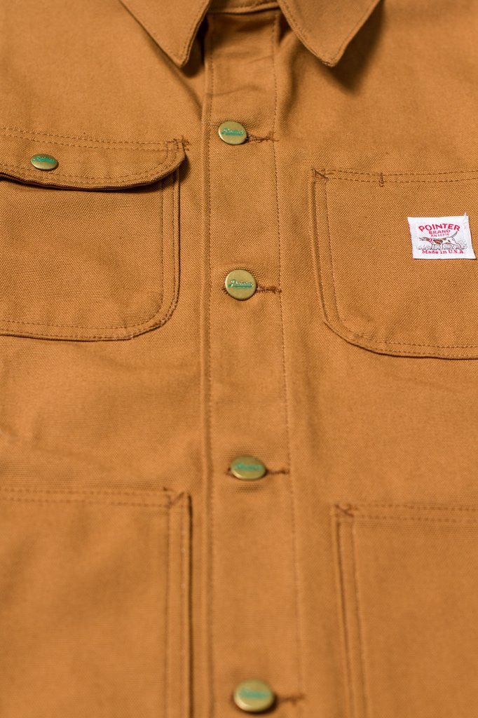 Pointer Brand Original Brown Duck Chore Coat - Image 10