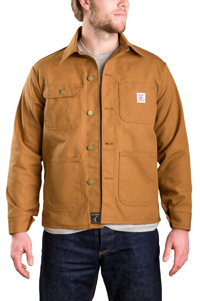 Pointer Brand Original Brown Duck Chore Coat - Image 12