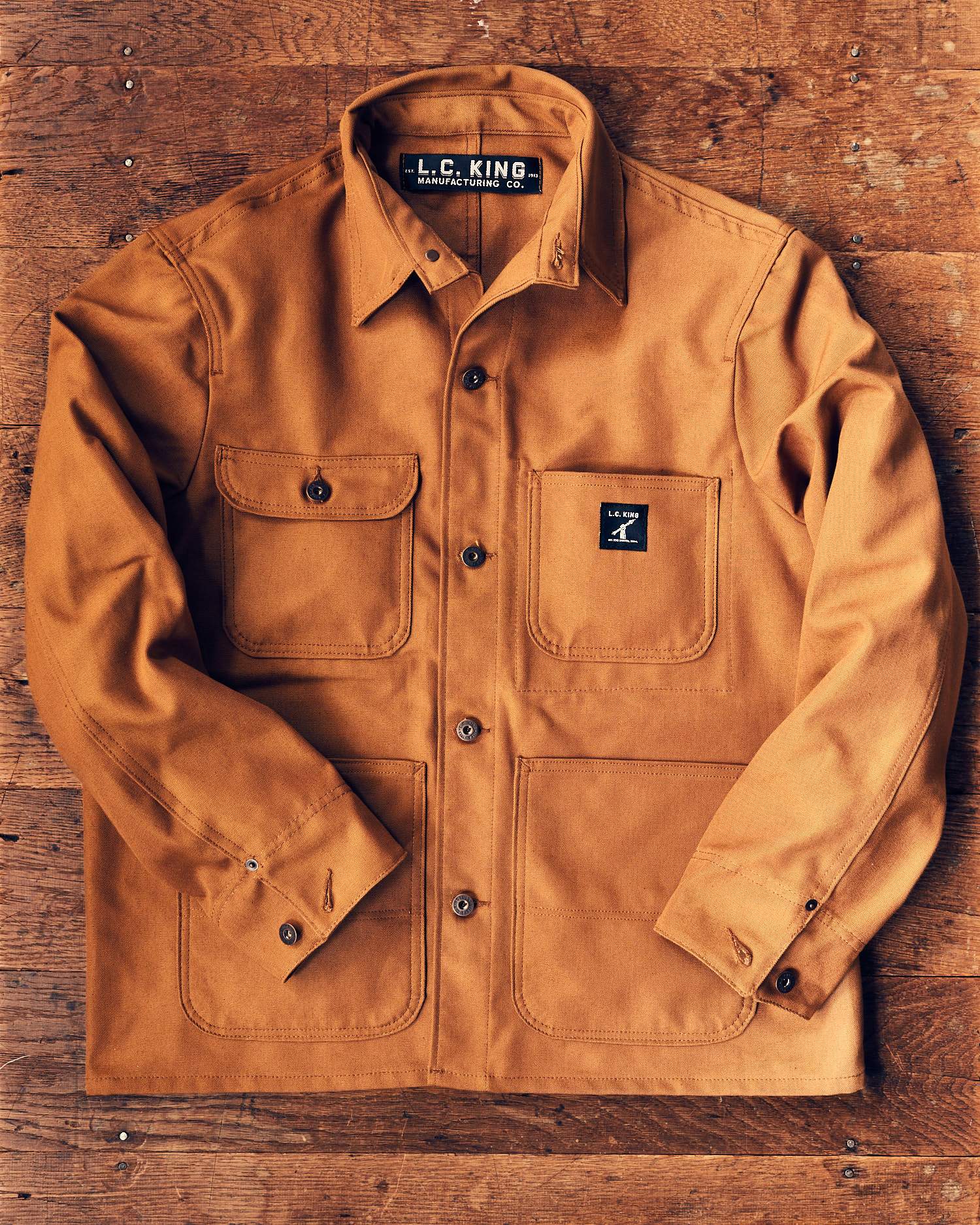 Pointer Brand Original Brown Duck Chore Coat - Image 13