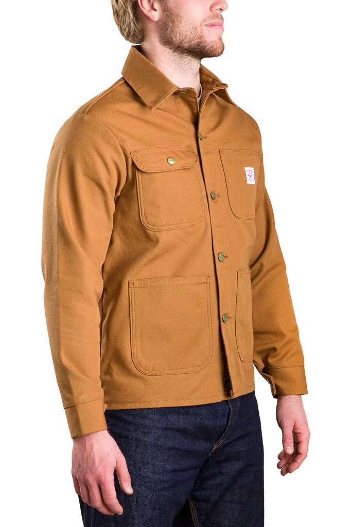 Pointer Brand Original Brown Duck Chore Coat - Image 2