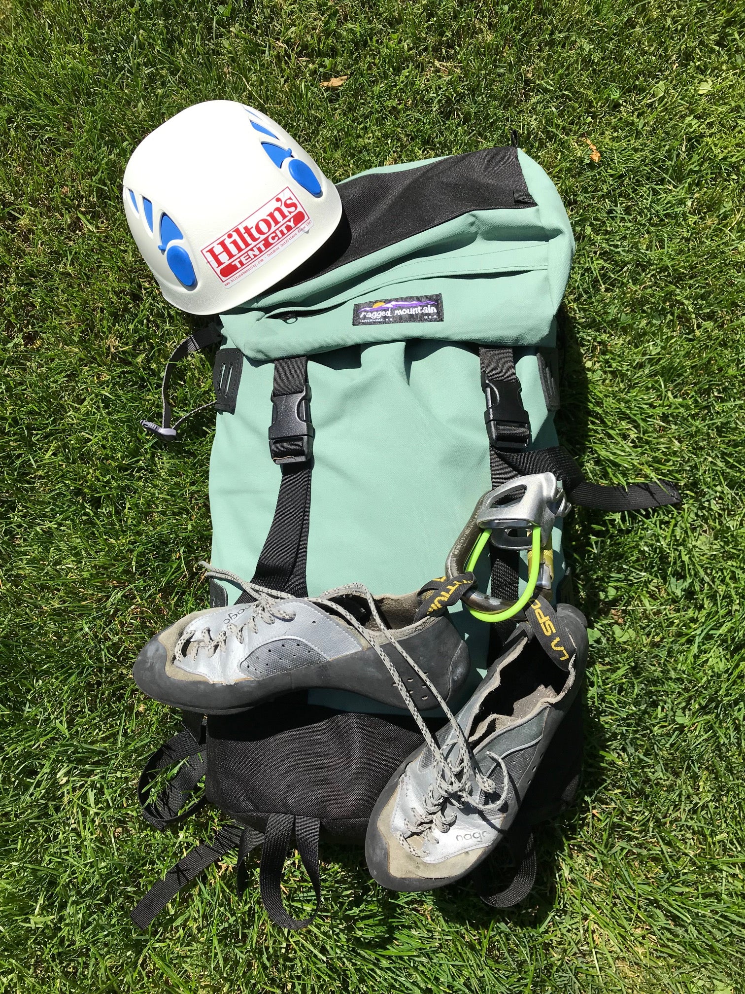 Ragged Mountain Equipment x Hilton's Tent City Tent Canvas Crag Pack - Image 8
