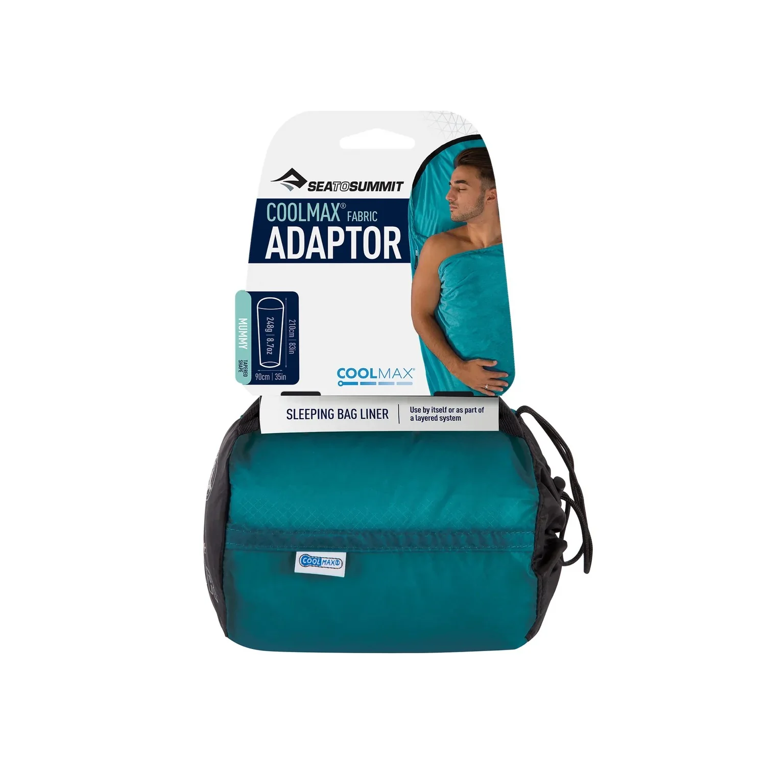 Sea To Summit Adaptor Coolmax® Mummy Liner - Image 2