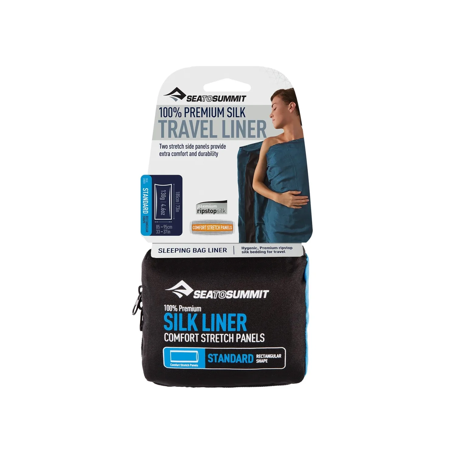 Sea to Summit Premium Silk Travel Liners - Image 4