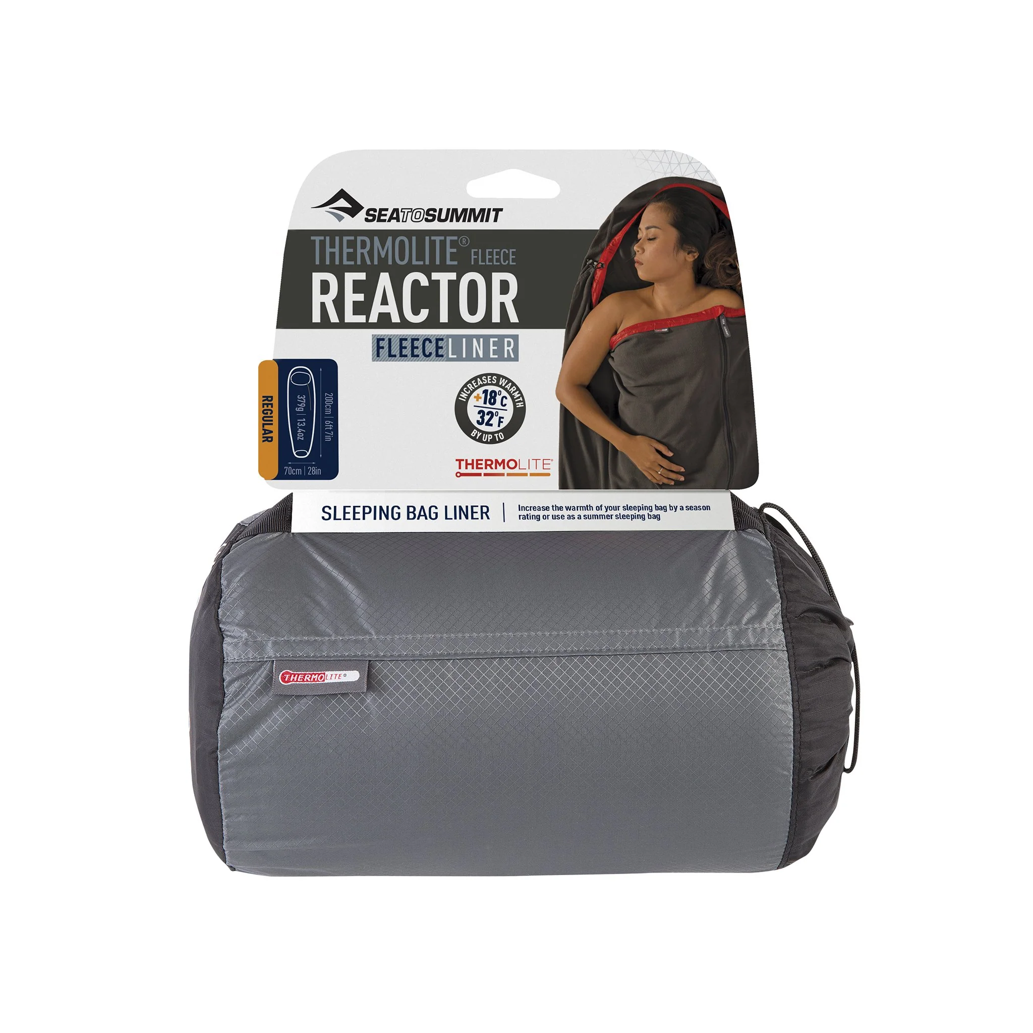 Sea to Summit Thermolite® Reactor Fleece Liner (Adds up to 32°F) - Image 2