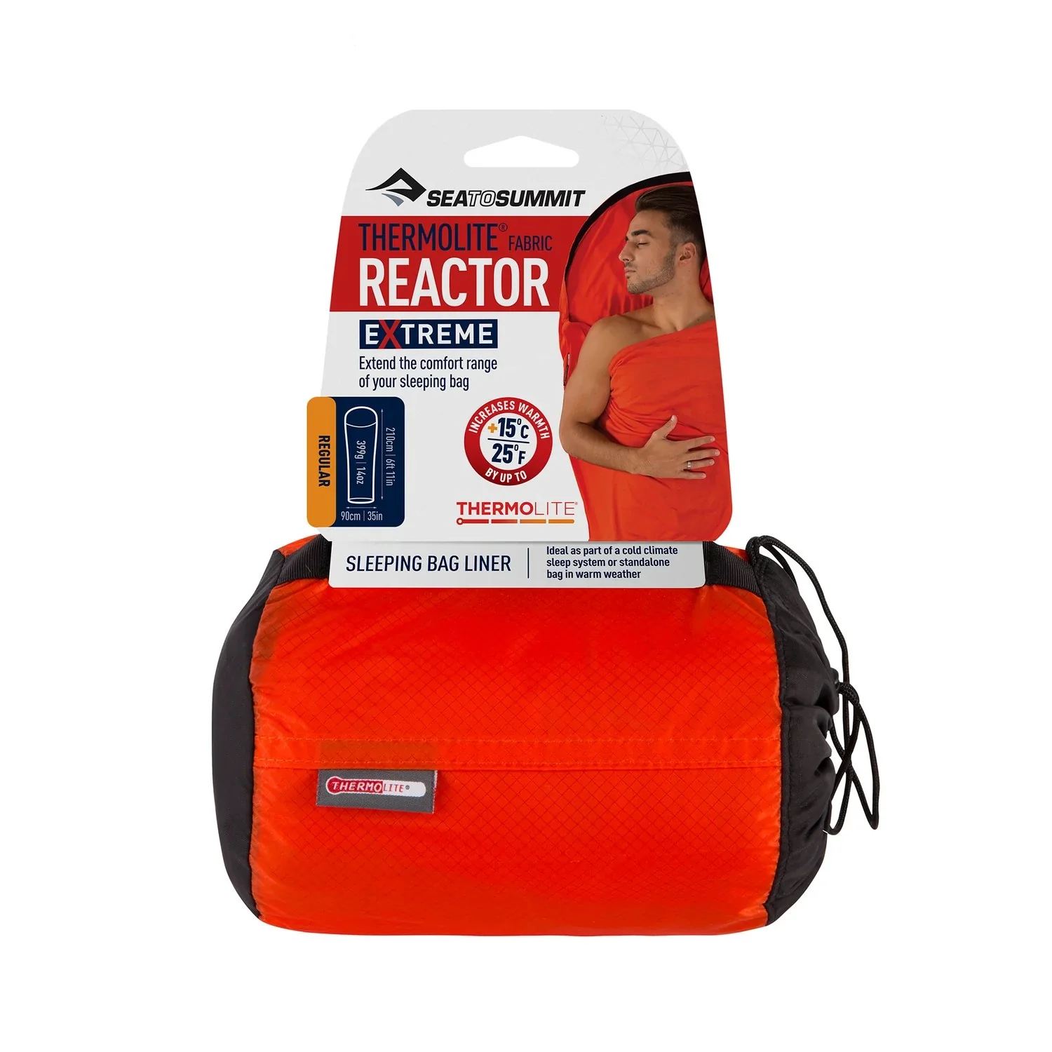 Sea to Summit Thermolite® Reactor Extreme Liner (Adds up to 25°F) - Image 6