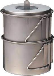Snow Peak Titanium Mini Solo Cookset - Image 2