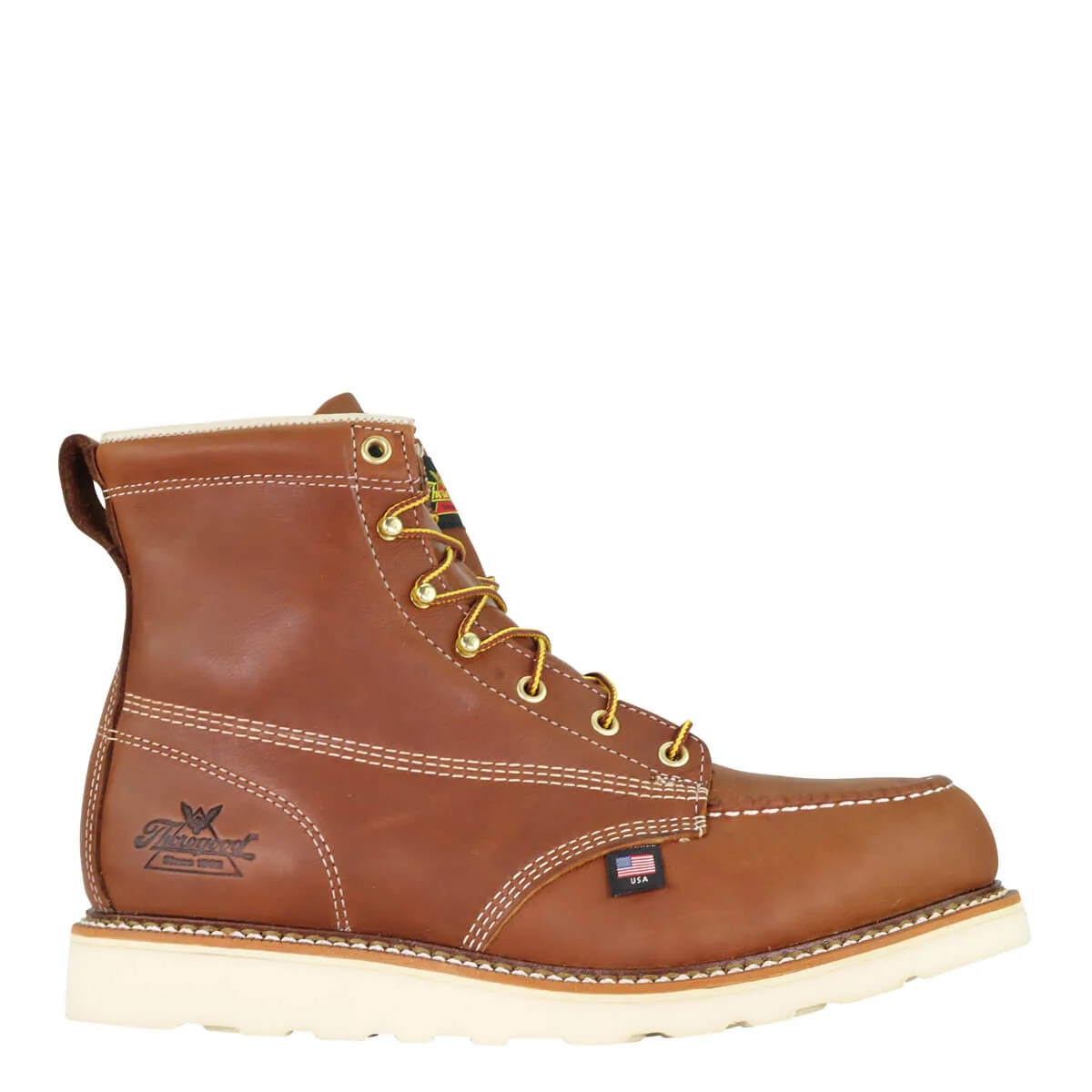 Thorogood 6" Moc Toe Safety Toe Wedge Boot 804-4200