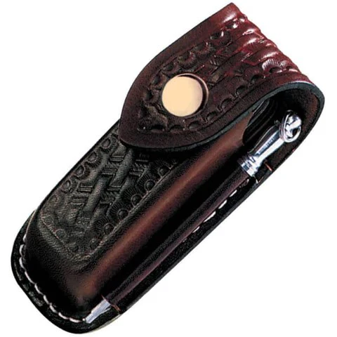Victorinox Swiss Army Zermatt Leather Pouch with Steel - Brown - Image 2