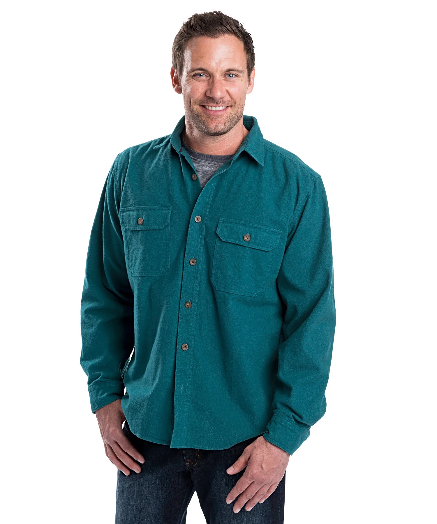 Woolrich Men's Expedition Chamois Flannel Shirt - Image 8